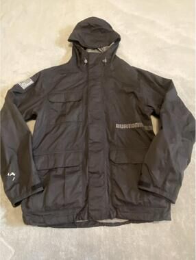 Burton DryRide Ski Jacket Black Insulated Cold Weather Winter Waterproof Men's M
